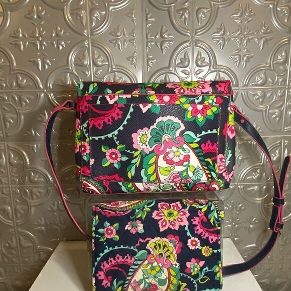 NWOT Matching SET Vera Bradley Petal Paisley - Picture 3 of 9